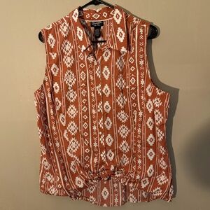 Wrangler Retro button down top